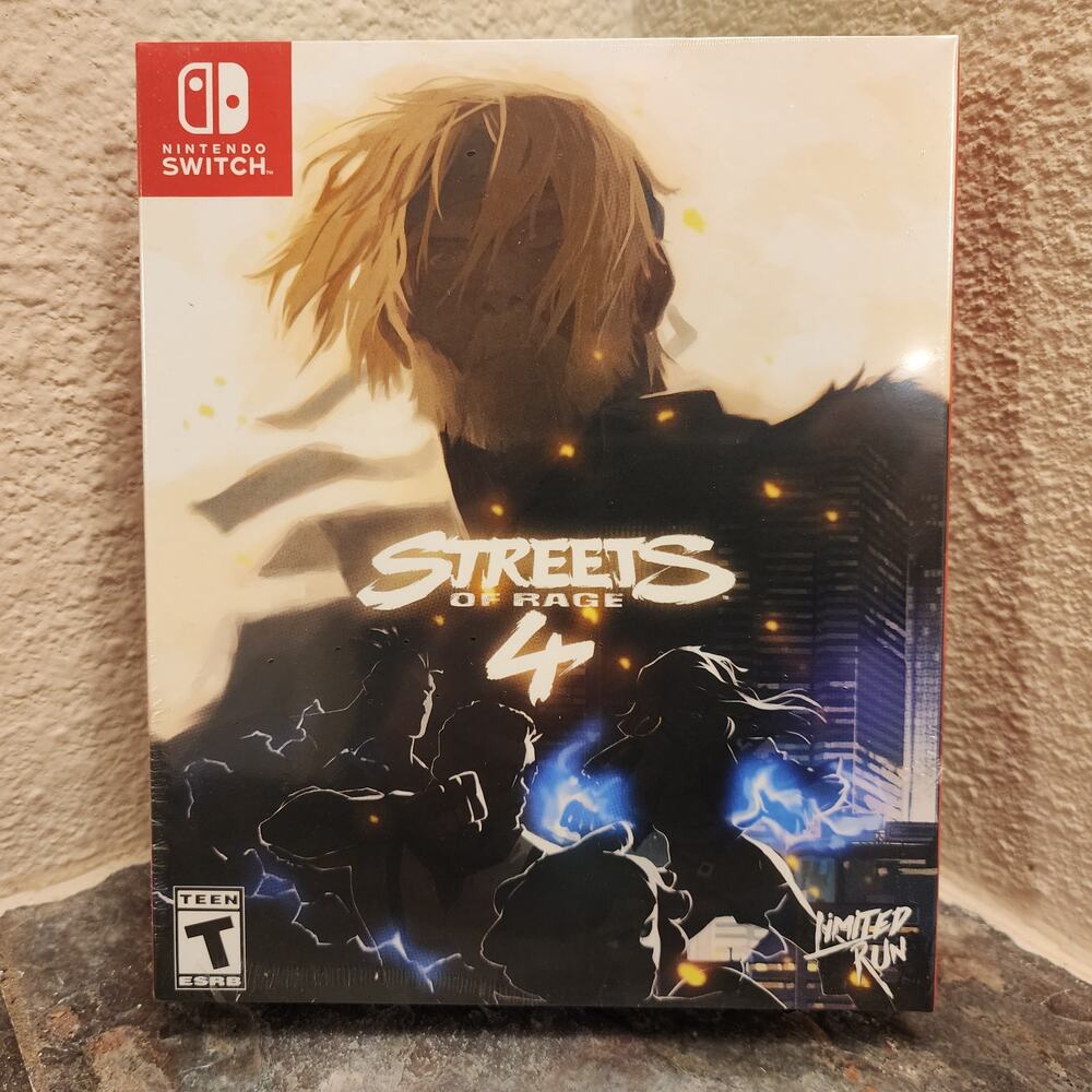 Game - Streets of Rage 4 [Classic Edition] (NEW) - Switch - Limited Run Games